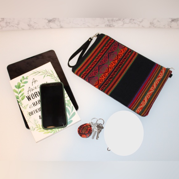 Peruvian Cusco Textile Bag | Clutch, Wristlet, Shoulder Bag, Crossbody Bag - Picture 5 of 5